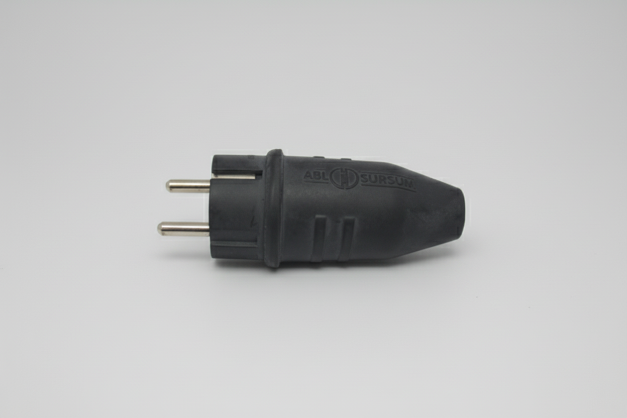 Schuko Stecker Vollgummi