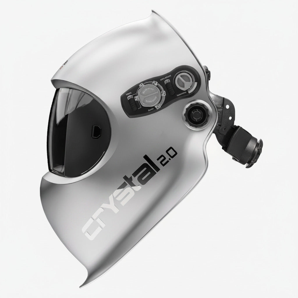 optrel crystal2.0 Schweißhelm silber