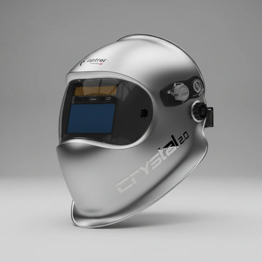 optrel crystal2.0 Schweißhelm silber