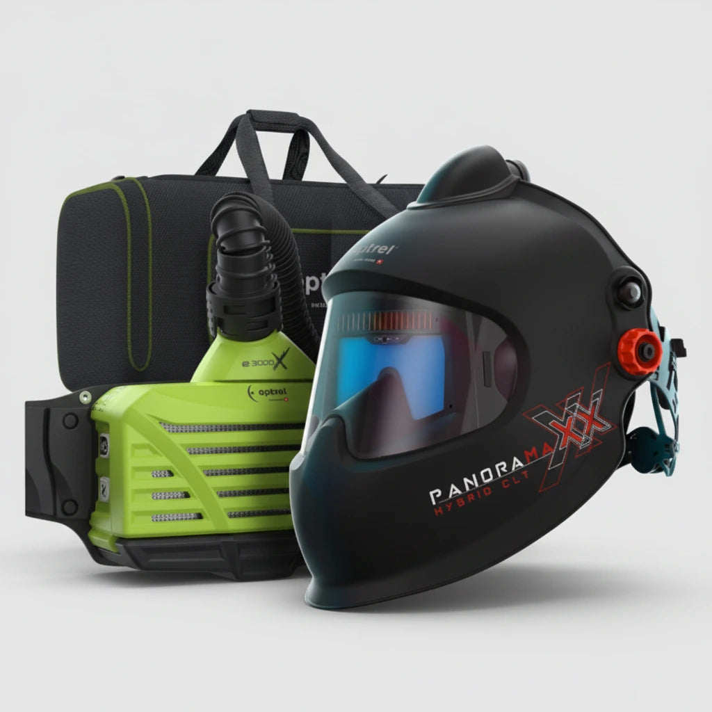 optrel Ready to weld package panoramaxx pure air hybrid CLT mit e3000X ATEX