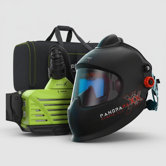 optrel Ready to weld package panoramaxx pure air hybrid CLT mit e3000X ATEX