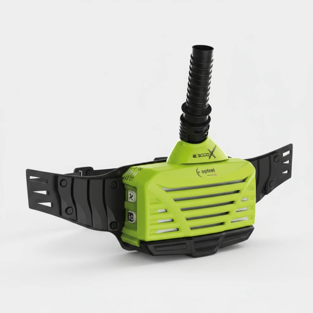 optrel e3000X (ATEX) Gebläseatemschutzgerät grün