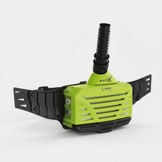 optrel e3000X (ATEX) Gebläseatemschutzgerät grün
