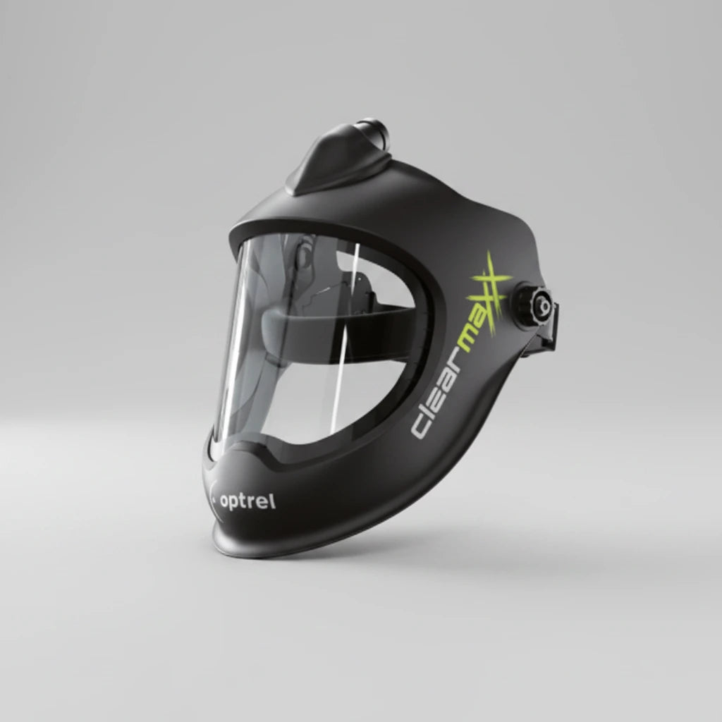 optrel clearmaxx Frischluftschleifhelm schwarz
